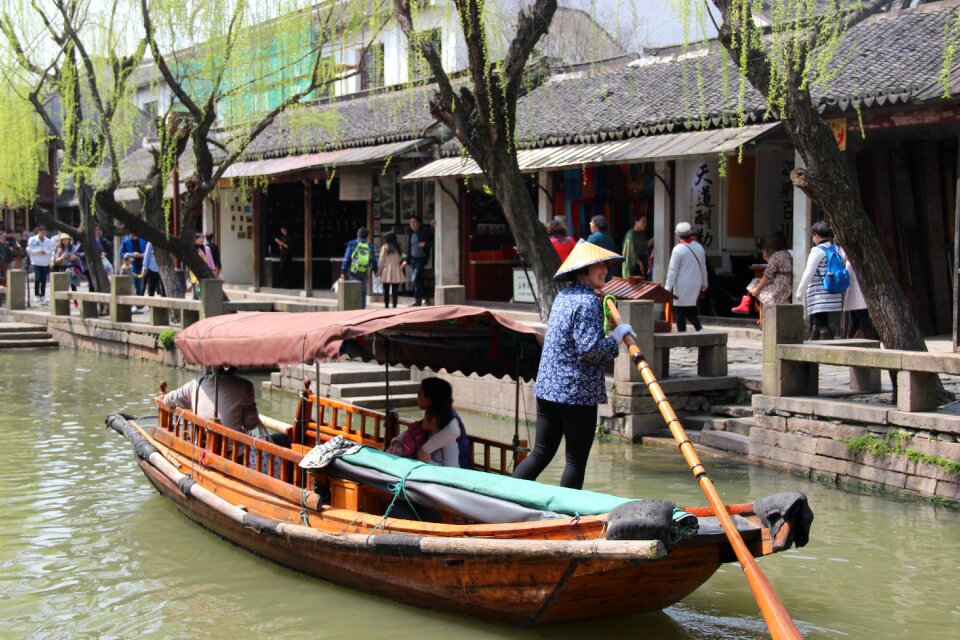 Boatman the scenery tourism
