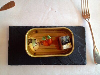 Food presentation chef decoration