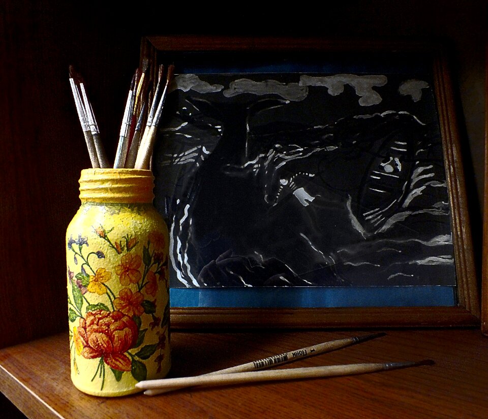 Still life yellow h b