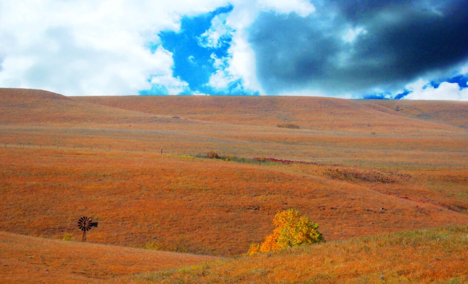 Rocky scenic peak
