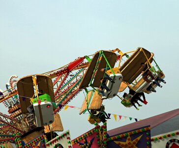 Folk festival ride fairground