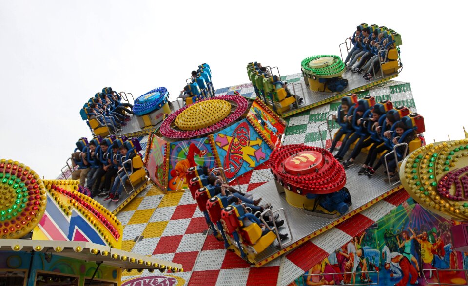 Carousel colorful fun