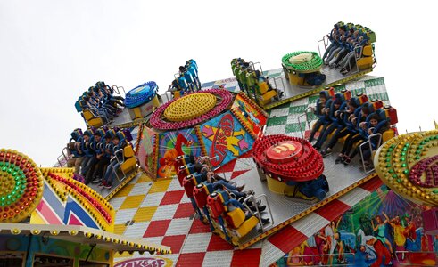 Carousel colorful fun