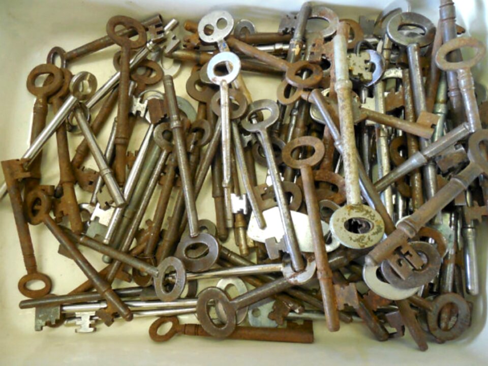 Security vintage lock