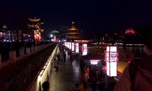 Nanjing confucius temple lantern festival
