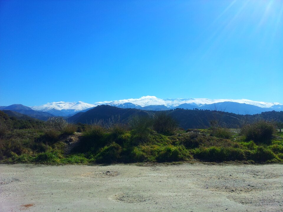 Mountains andalusia horizon