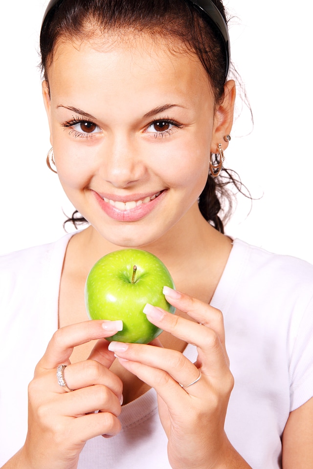 Food fruit green