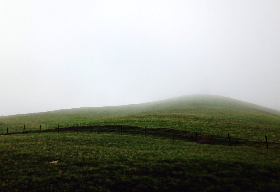 Rural landscape valley