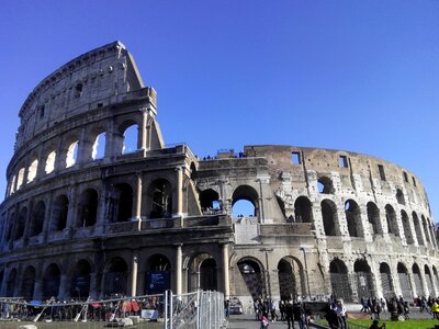 Colosseum rome tourist