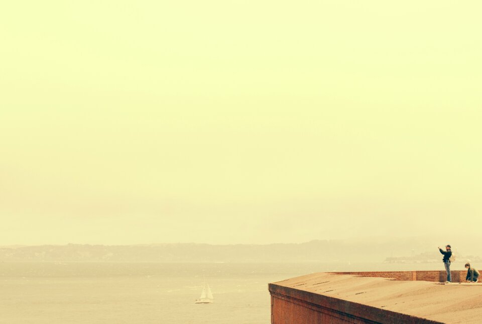 Sailboat man picture