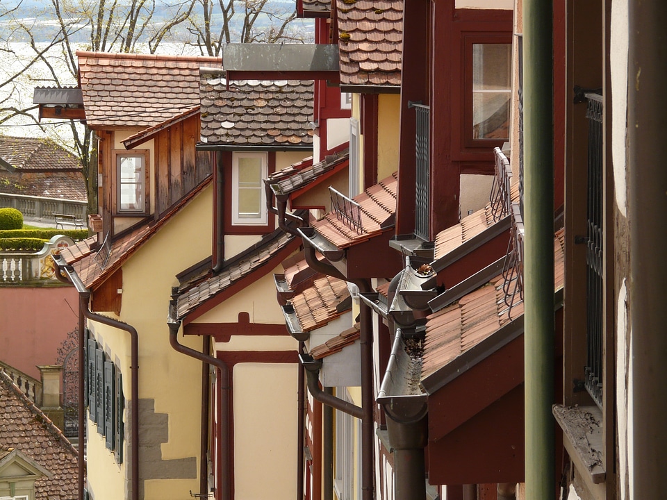 Facades building city