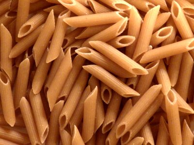 Italian meal macaroni photo