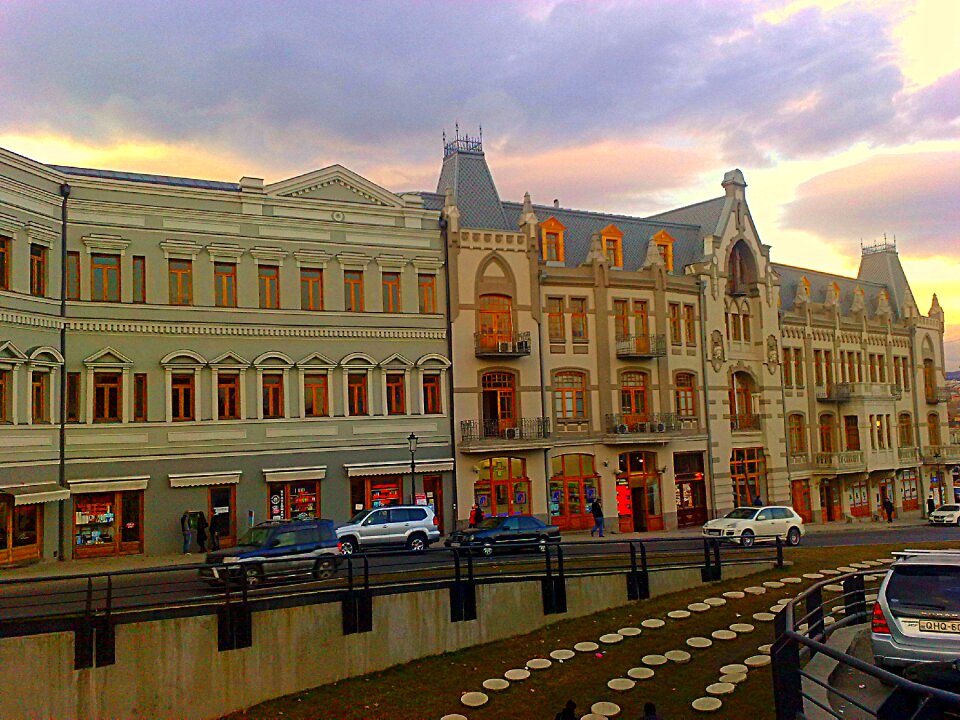 Travel city buildings