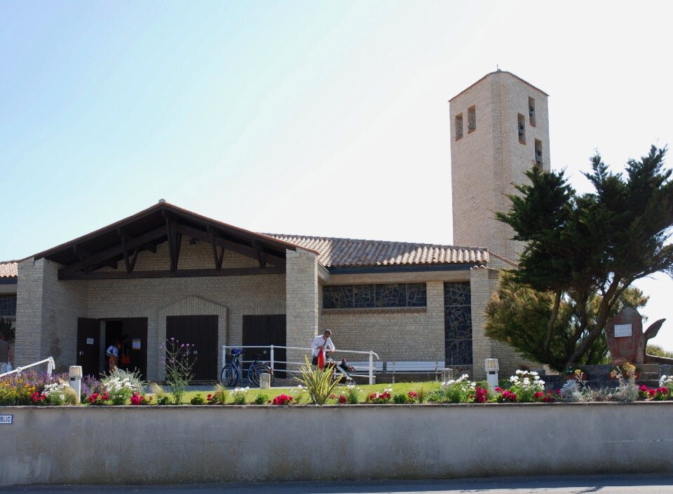 Oléron france church of the cotinière