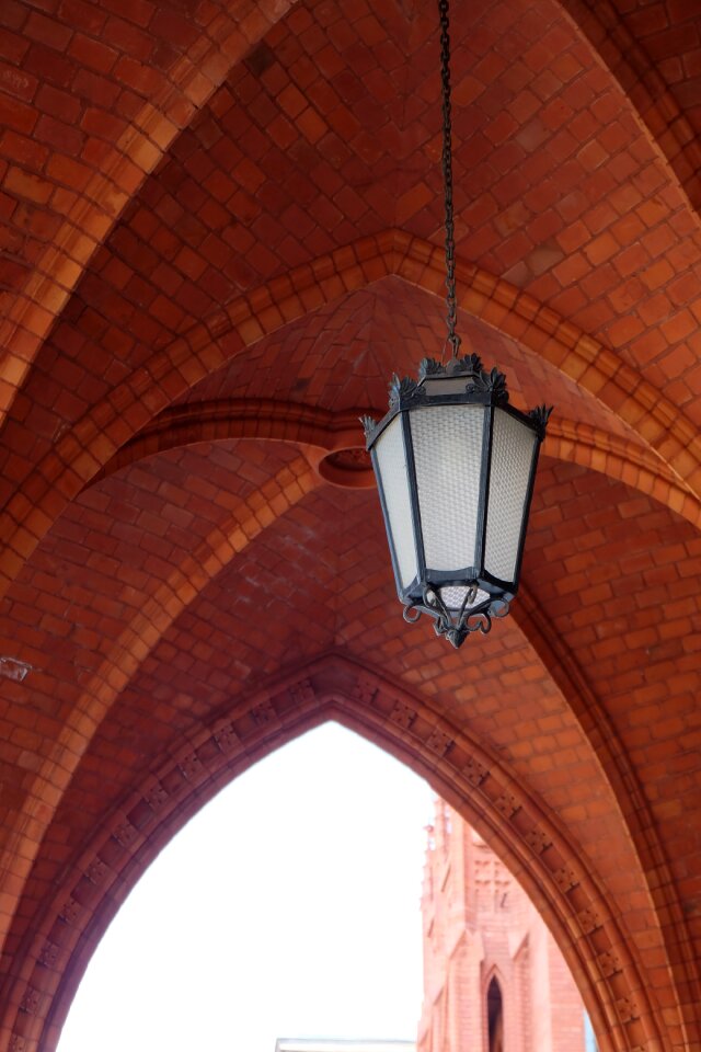 Shadow architectural style pointed arches