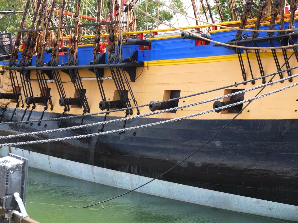 Boat maritime old rigs