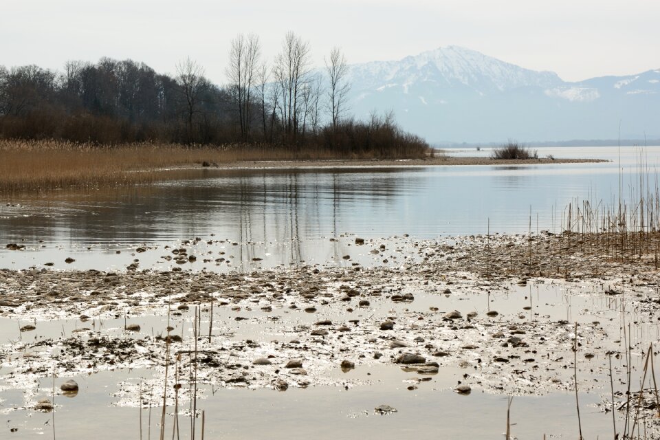 Water lake idyll