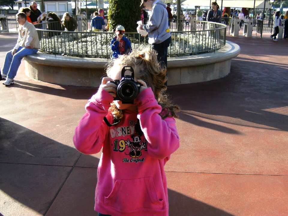 Taking a picture camera