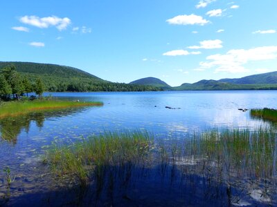 Still waters mountains nature