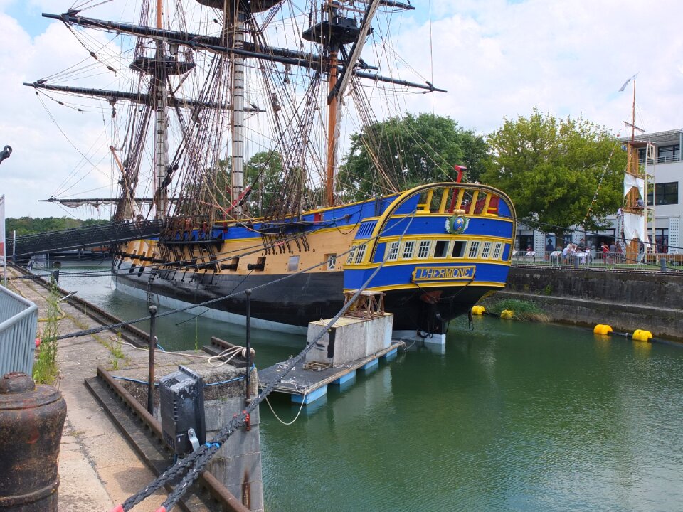 La fayette frigate hermione france