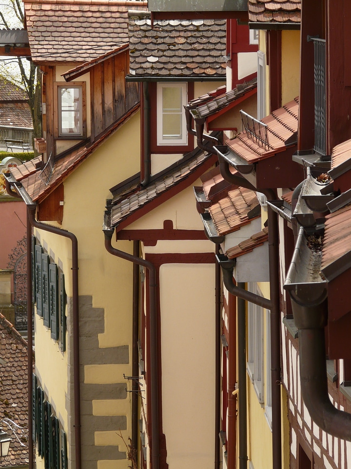 Facades building city