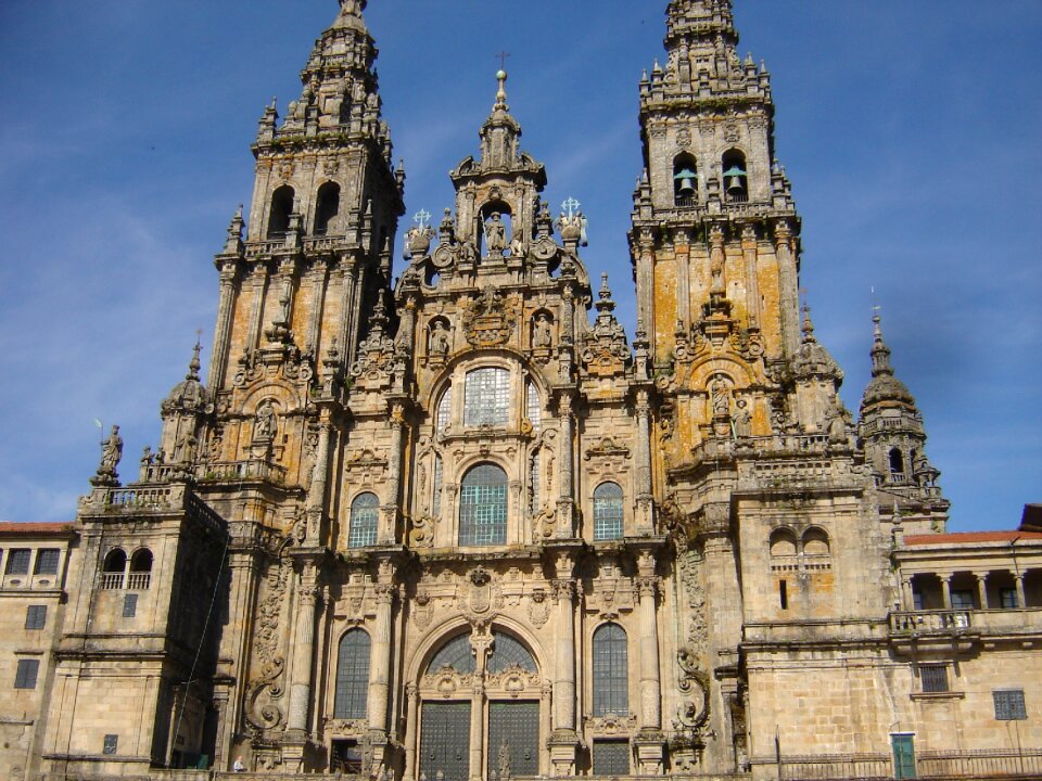 Cathedral compostela pilgrimage