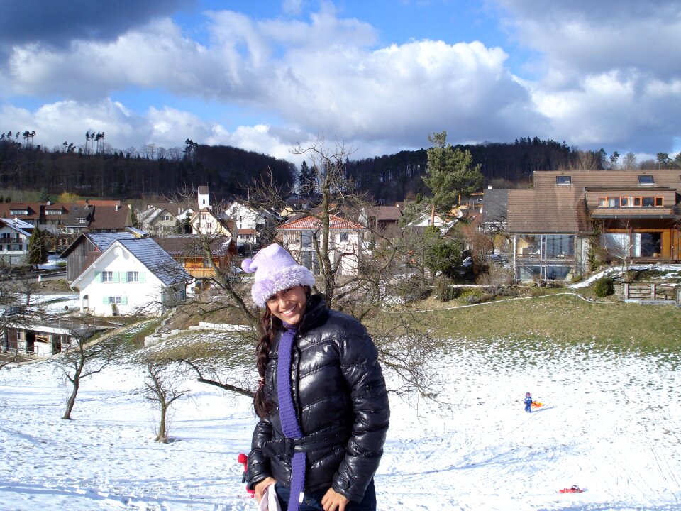 Switzerland tourist snow