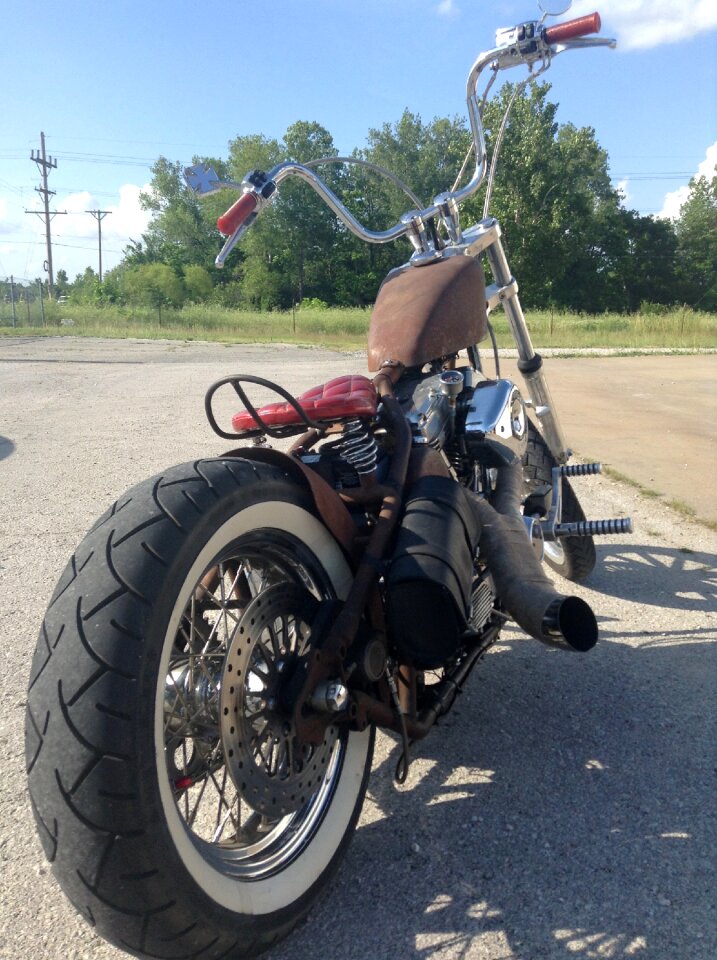 Biker cool leather