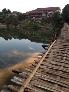 Asia river landscape