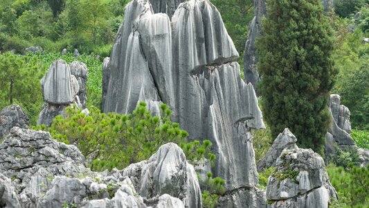 Kunming stone forest stones