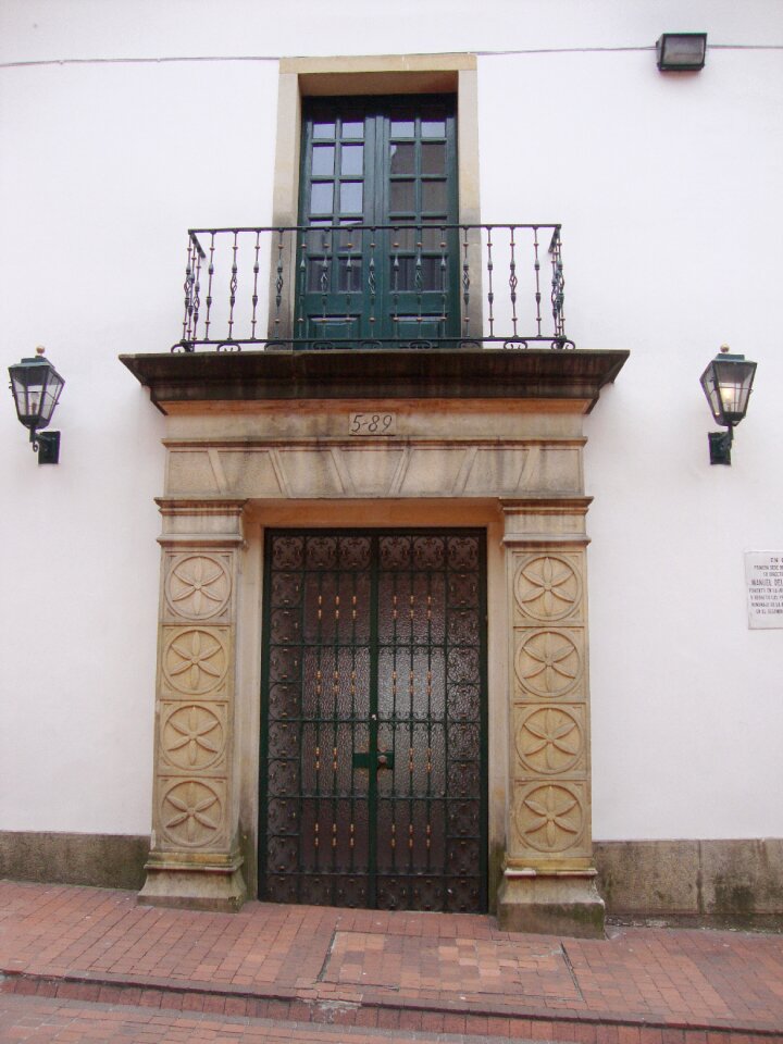 Balconies facades old