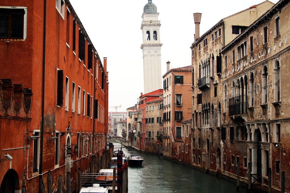 Canale grande water boats photo