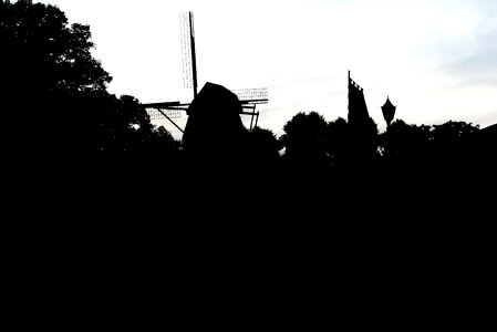Silhouette city city view