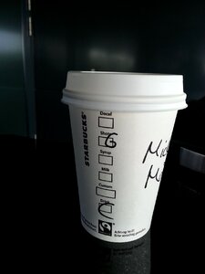 Spelling black coffee