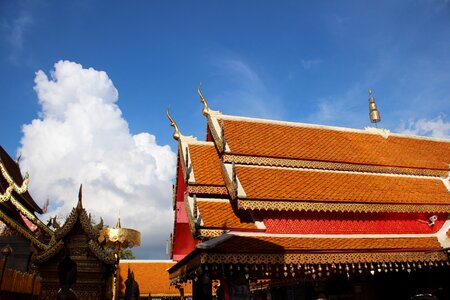 Tile white cloud blue sky