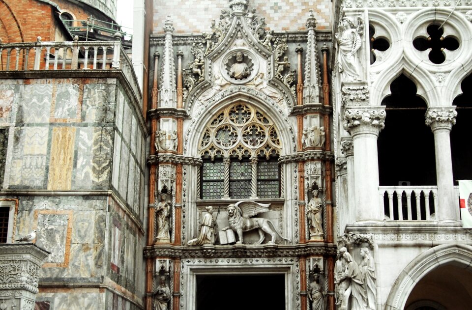 Lion pegasus church