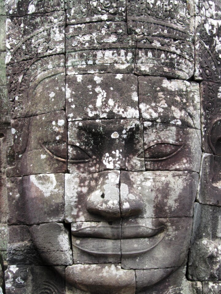 Head cambodia angkorwhat