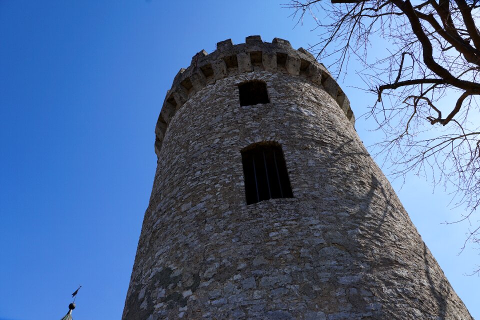 Knight's castle middle ages ruin