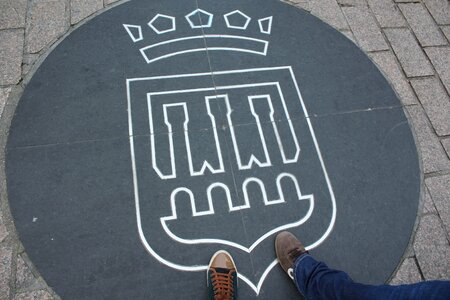 Coat of arms feet logroño