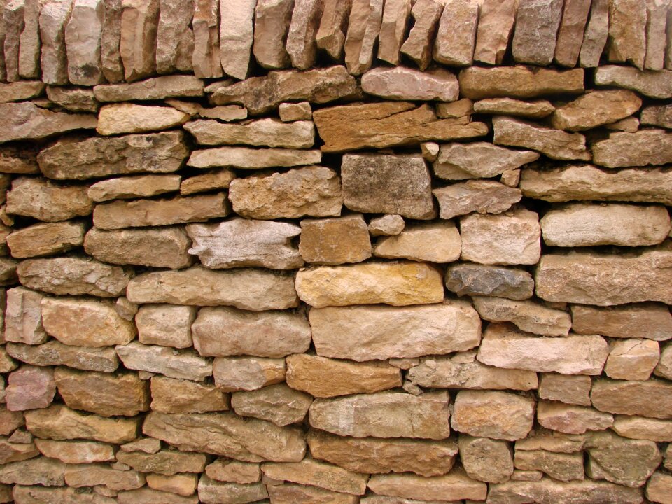 Wall stones pattern