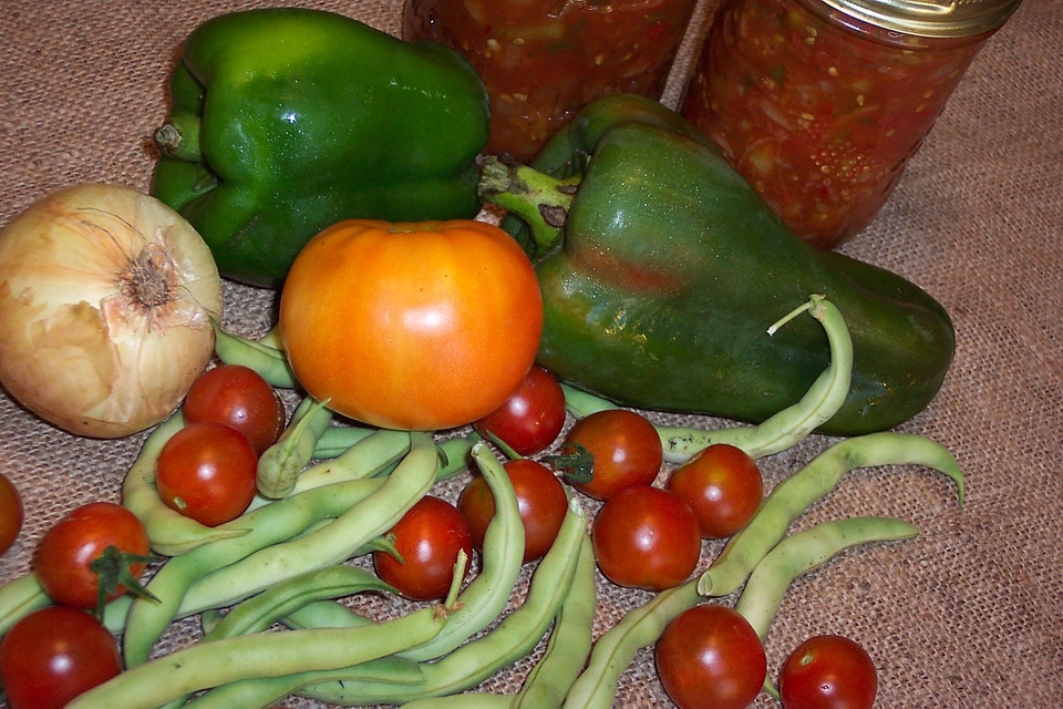 Preserving garden vegetables