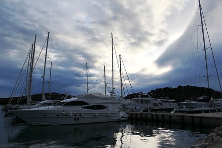 Powerboat yachts marina