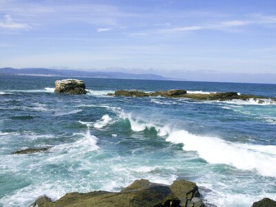 Rocks sea landscape photo