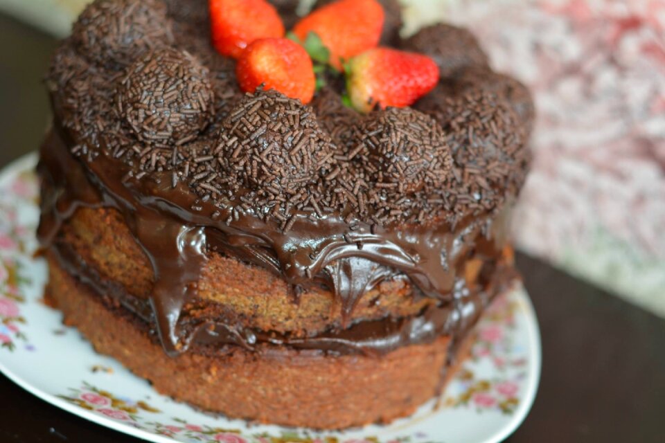 Strawberry brigadier chocolate