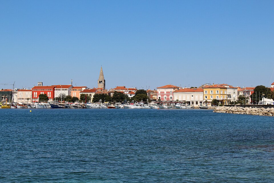 Croatia historic center port city photo