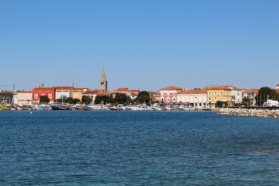 Croatia historic center port city
