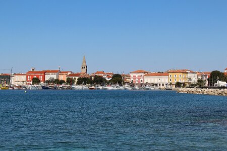 Croatia historic center port city