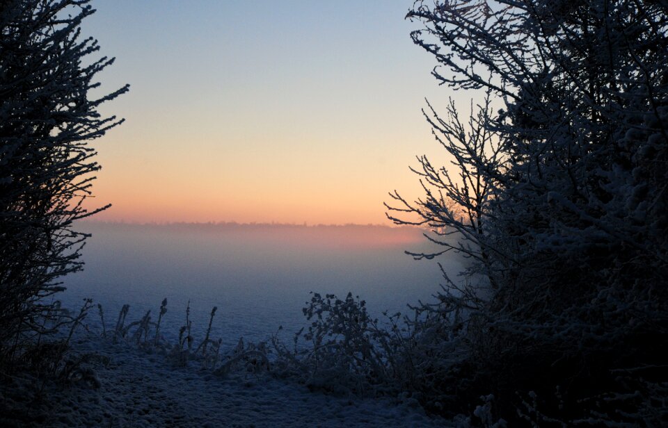 Path aurora morning