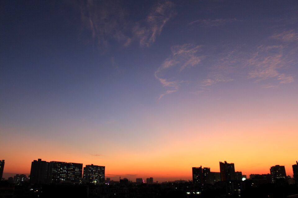 Sky canton starry sky