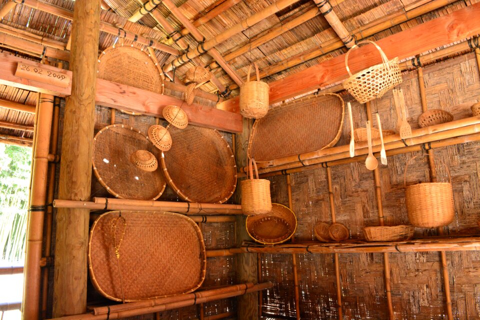 Bamboo laos recipient
